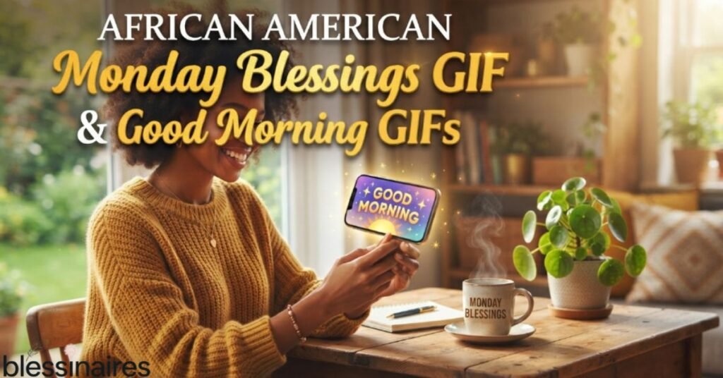 African American Monday Blessings GIF and Good Morning GIFs