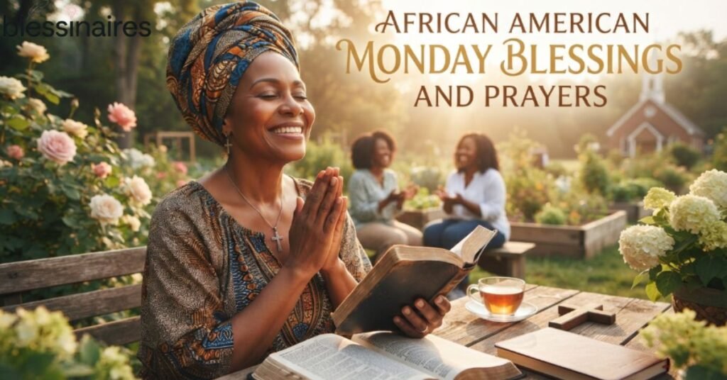 African American Monday Blessings and Prayers