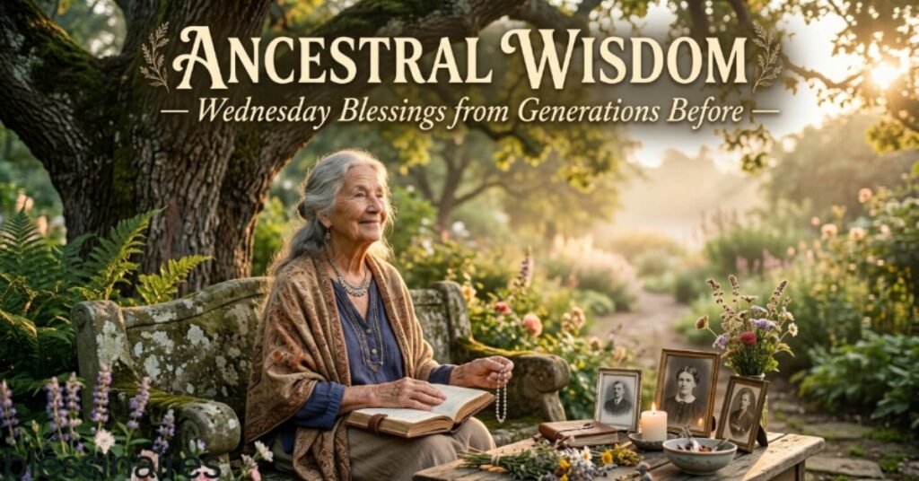 Ancestral Wisdom — Wednesday Blessings from Generations Before