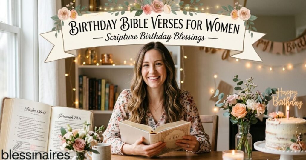 Birthday Bible Verses for Women — Scripture Birthday Blessings