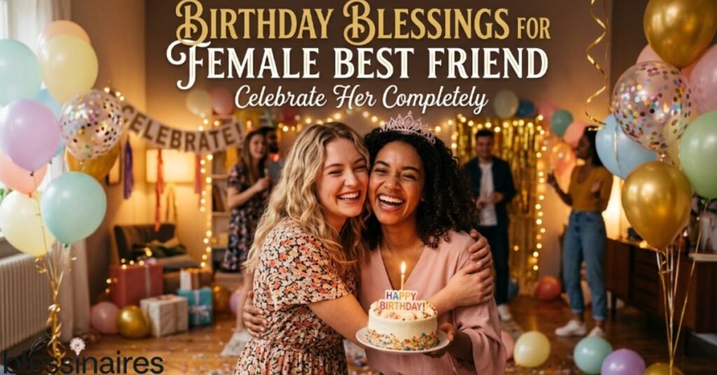 Birthday Blessings for Female Best Friend — Celebrate Her Completely