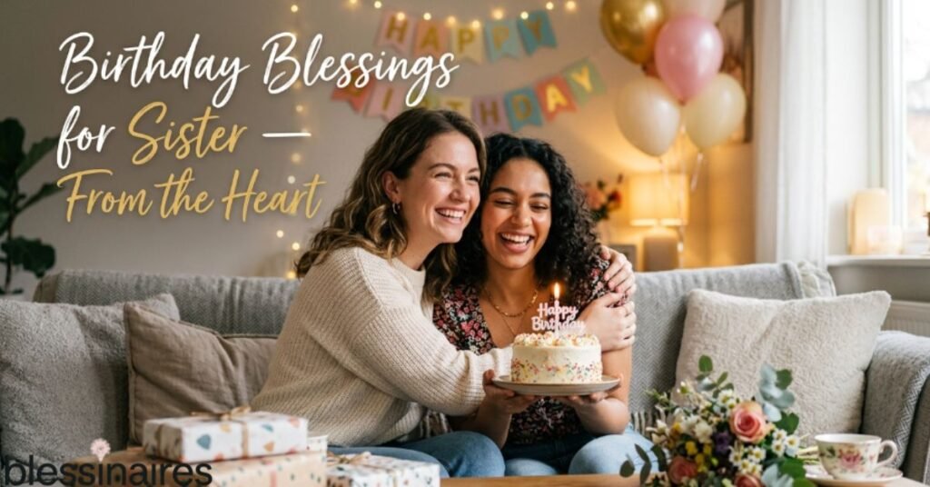Birthday Blessings for Sister — From the Heart