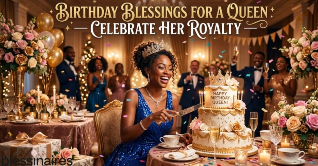 Birthday Blessings for a Queen — Celebrate Her Royalty