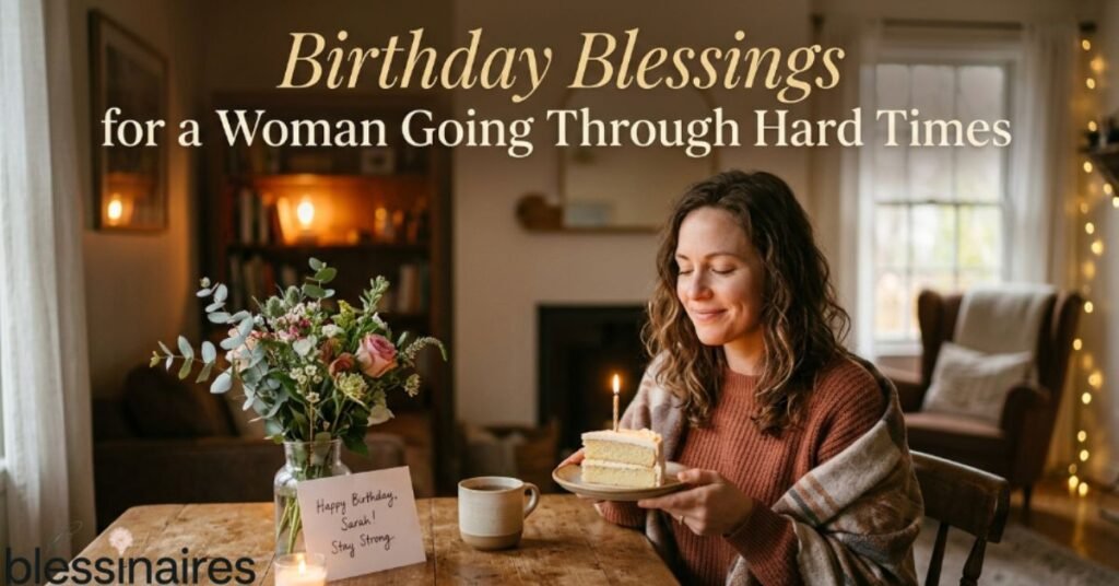 Birthday Blessings for a Woman Going Through Hard Times