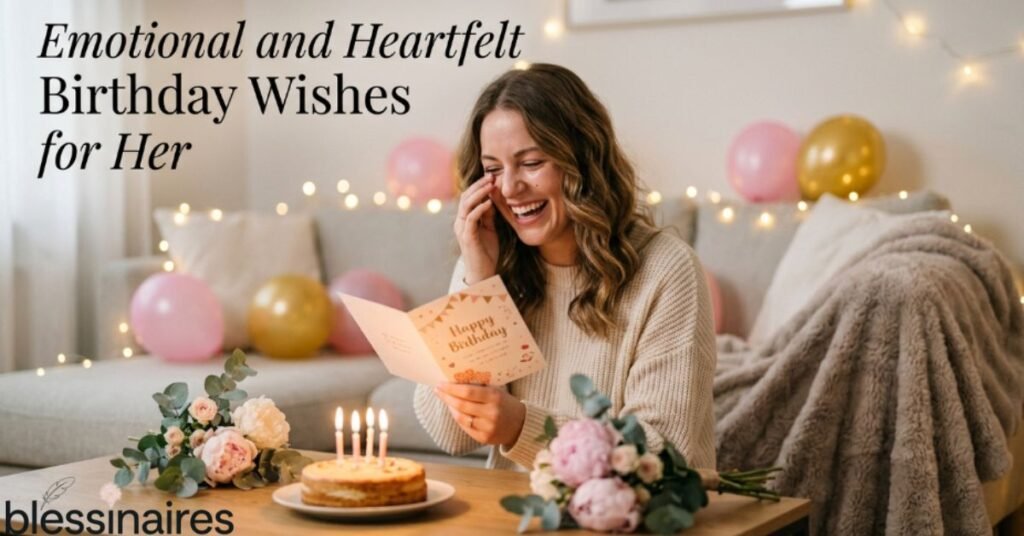 Emotional and Heartfelt Birthday Wishes for Her