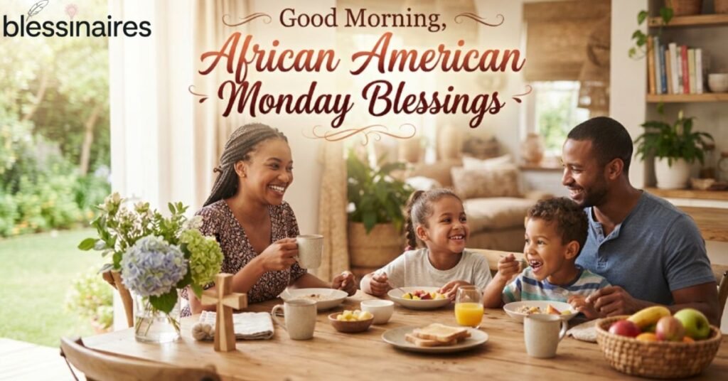 Good Morning, African American Monday Blessings
