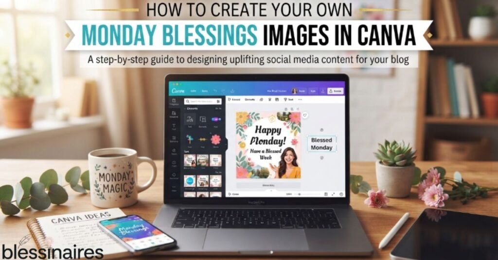 How to Create Your Own Monday Blessings Images in Canva