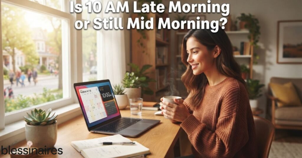 Is 10 AM Late Morning or Still Mid Morning