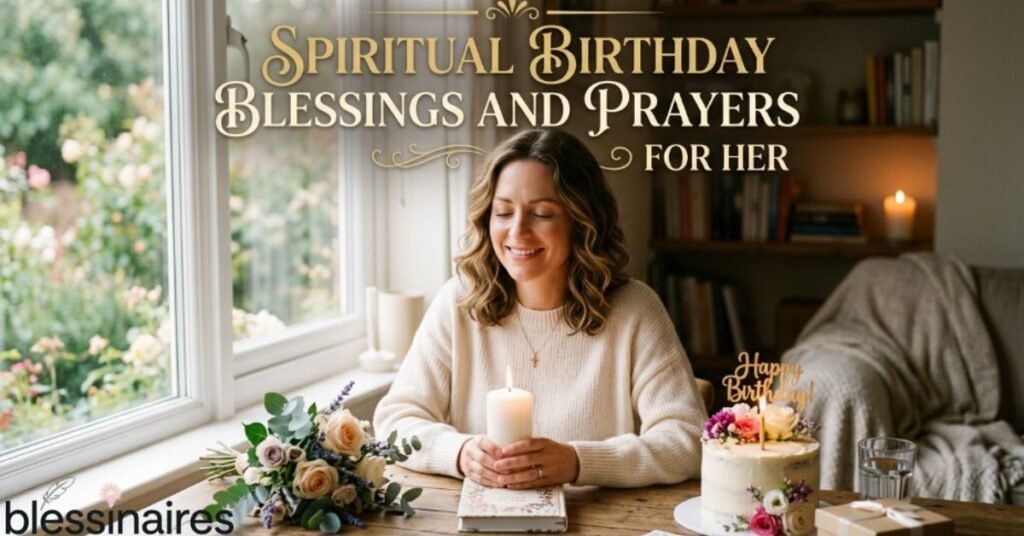 Spiritual Birthday Blessings and Prayers for Her