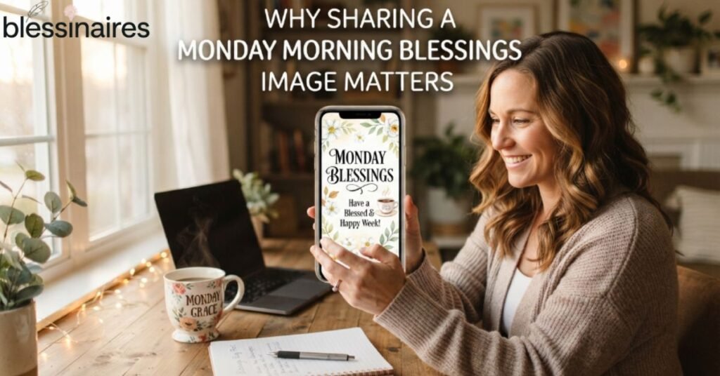 Why Sharing a Monday Morning Blessings Image Matters
