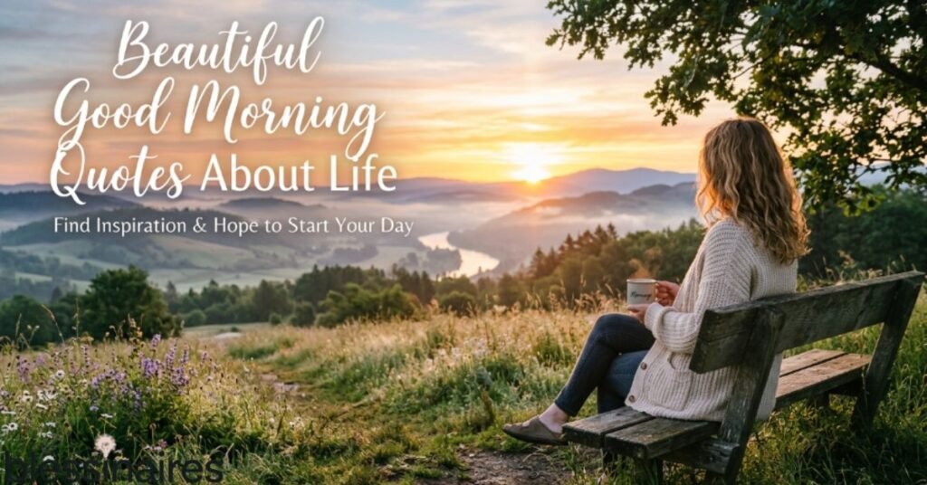 Beautiful Good Morning Quotes About Life 