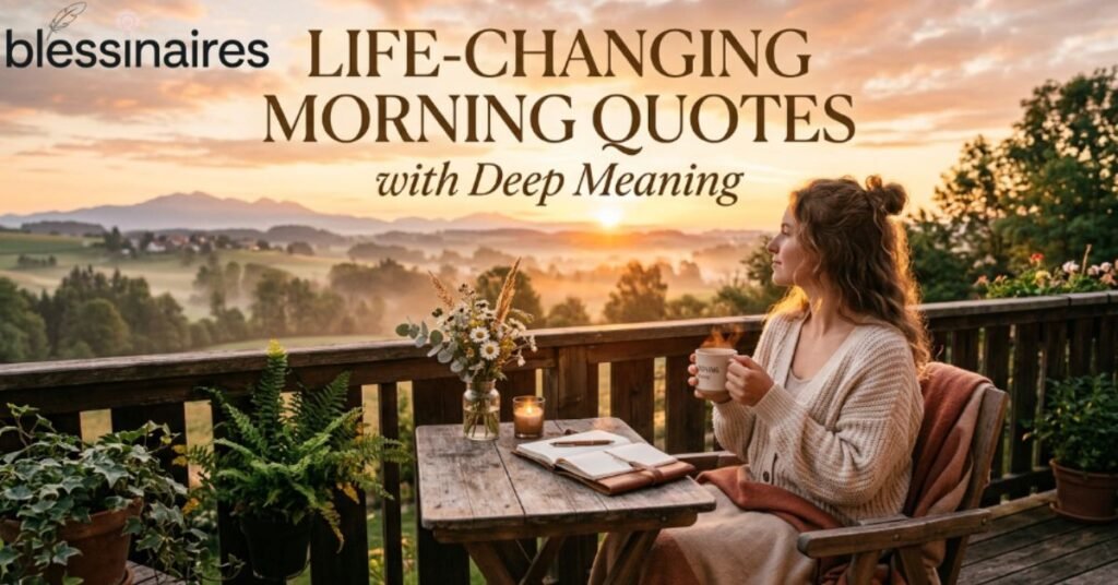 Life-Changing Morning Quotes with Deep Meaning 