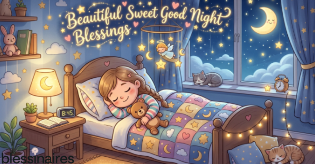 Beautiful Sweet Good Night Blessings