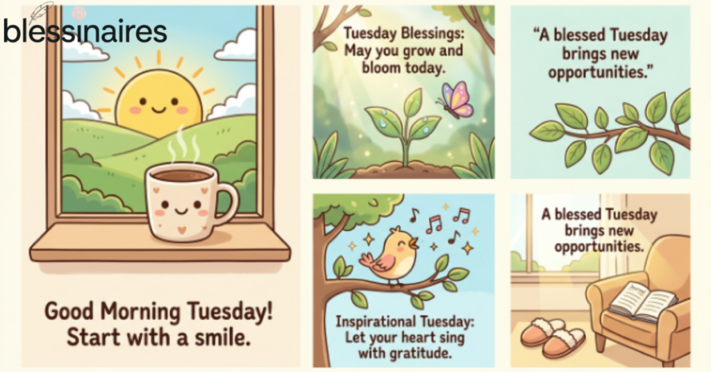 Inspirational Good Morning Tuesday Blessings
