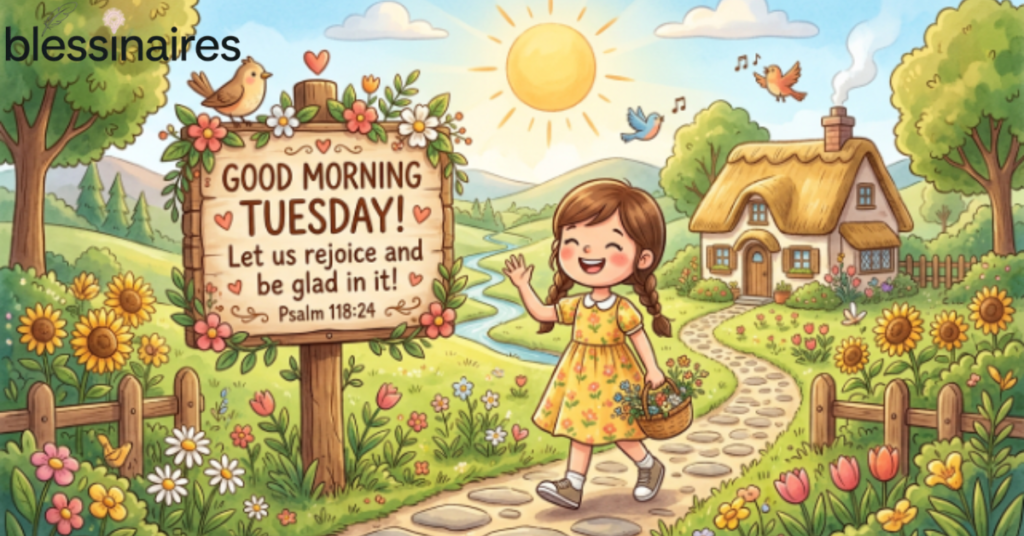Good Morning Tuesday Blessings Bible Verse