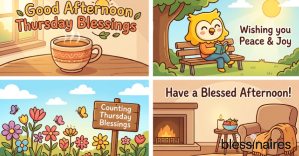 Good Afternoon Thursday Blessings