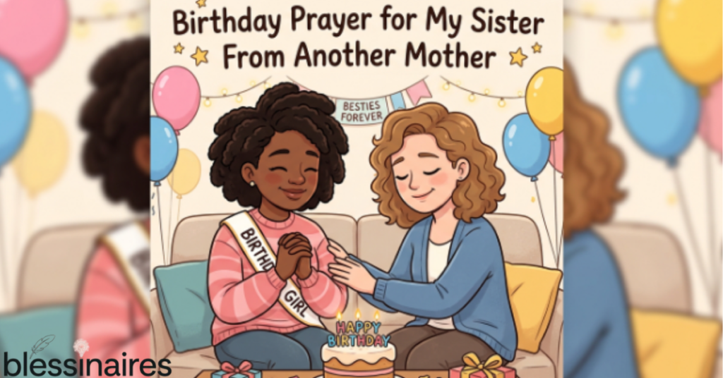Birthday Prayer for My Sister From Another Mother