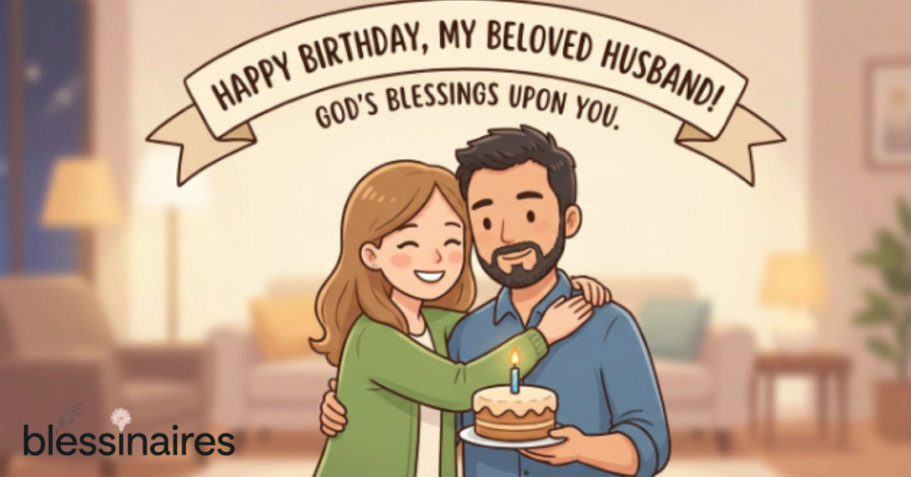 Christian Birthday Wishes for Husband