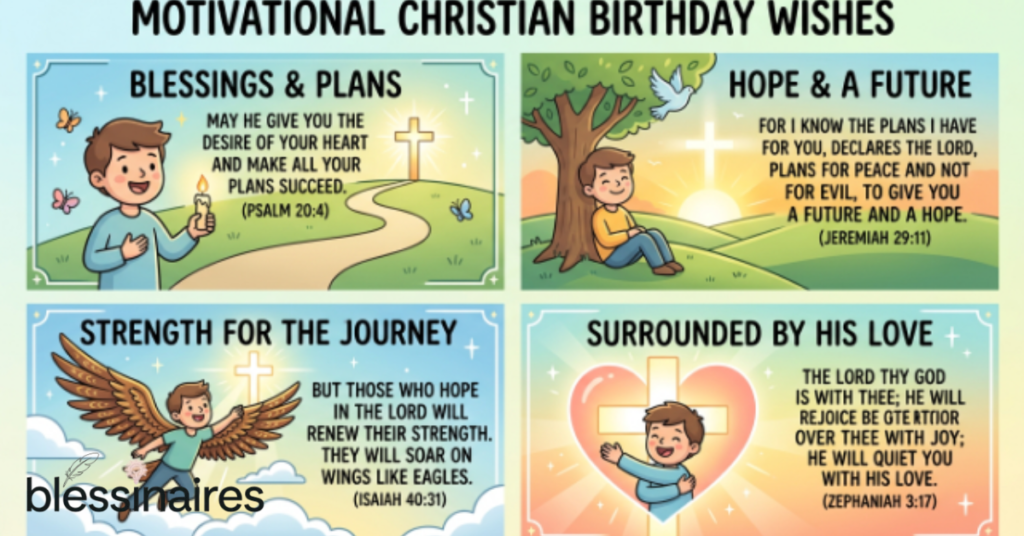 Motivational Christian Birthday Wishes