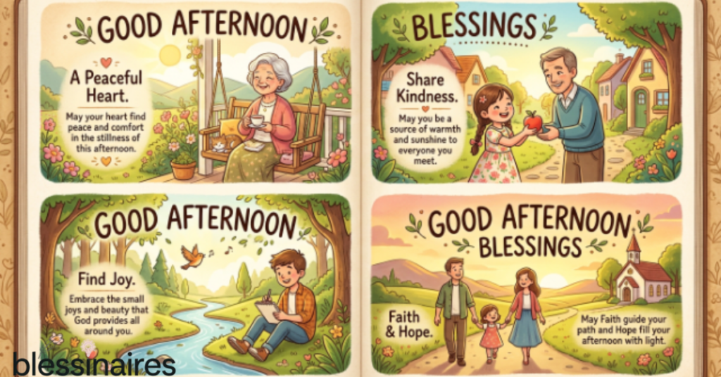 Inspirational Good Afternoon Blessings