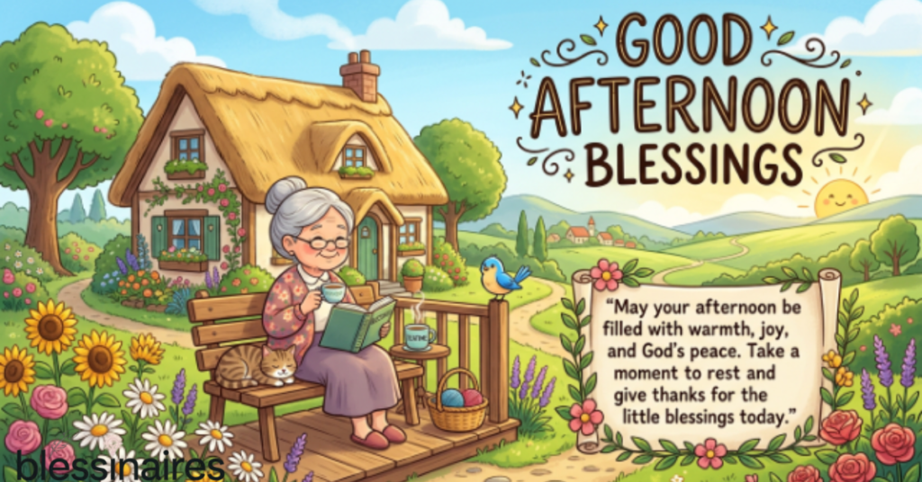 Good Afternoon Blessings Quotes