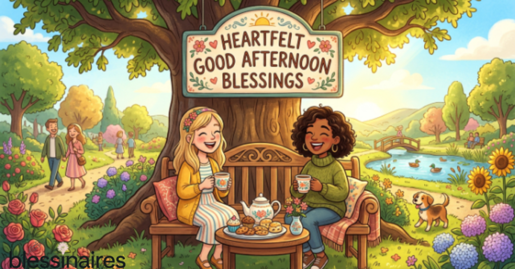 Heartfelt Good Afternoon Blessings
