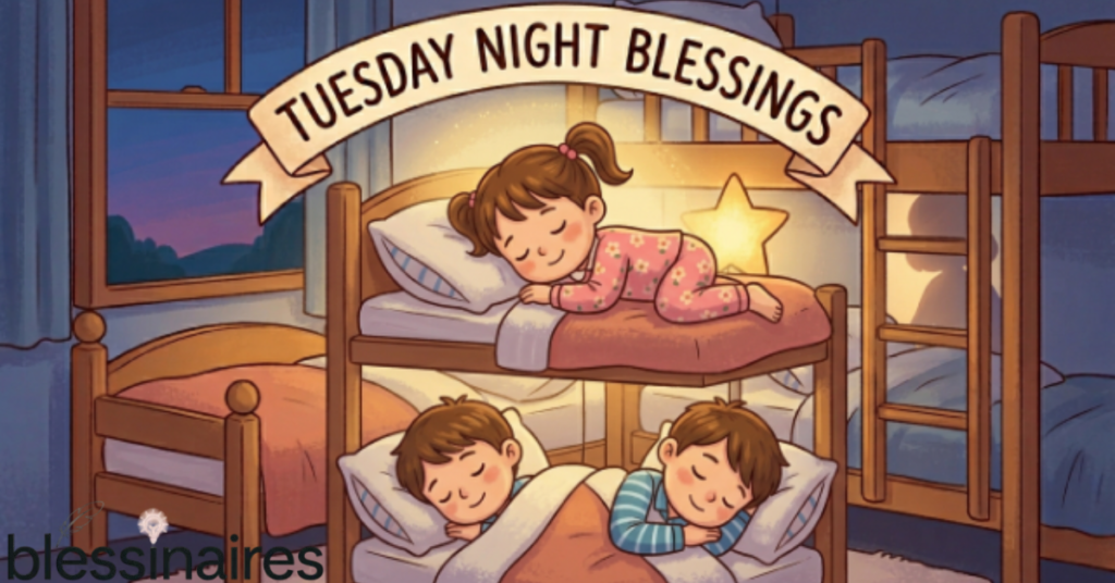 Tuesday Night Blessings and Bedtime Prayers