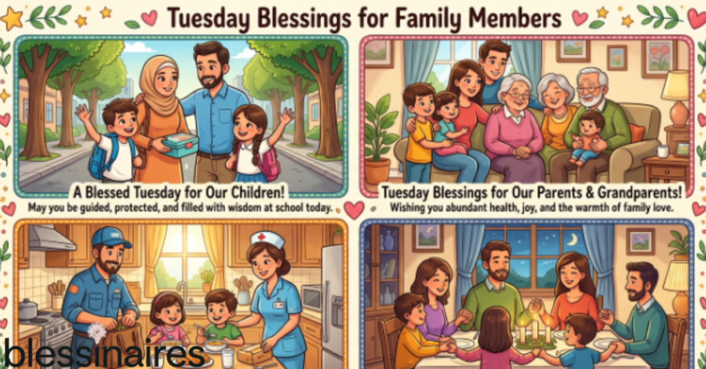 Tuesday Blessings for Family Members