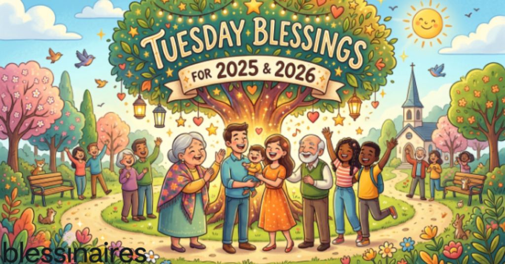 Tuesday Blessings for 2025 and 2026