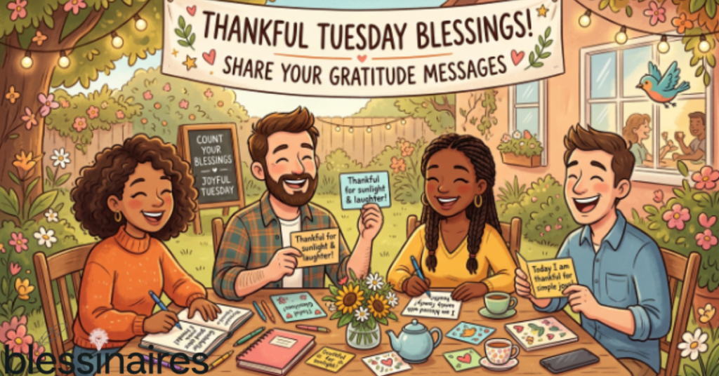 Thankful Tuesday Blessings — Gratitude Messages