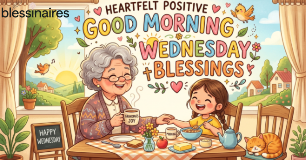 Heartfelt Positive Good Morning Wednesday Blessings