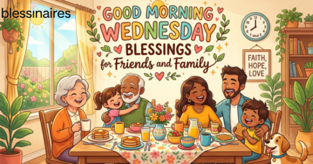 Good Morning Wednesday Blessings for Friends and Family