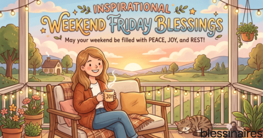 Inspirational Weekend Friday Blessings