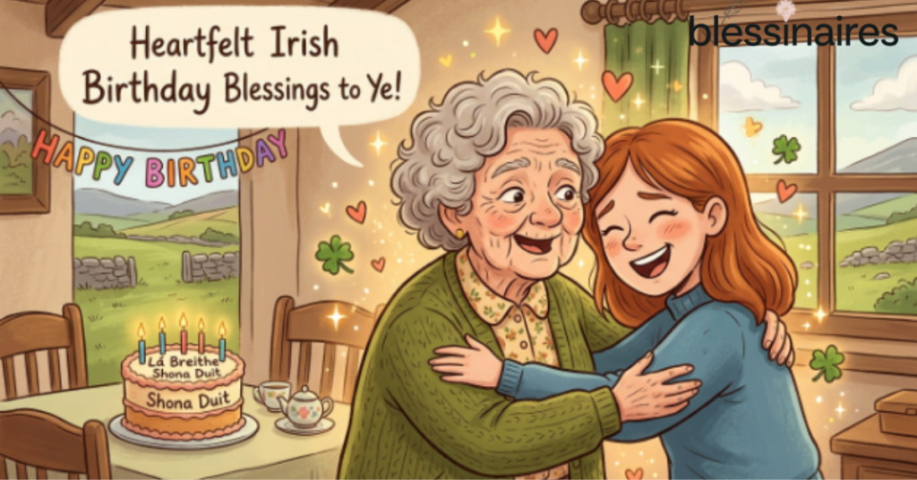 Heartfelt Irish Birthday Blessings