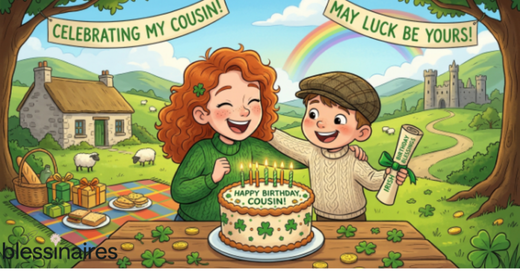 Irish Birthday Blessings for a Cousin