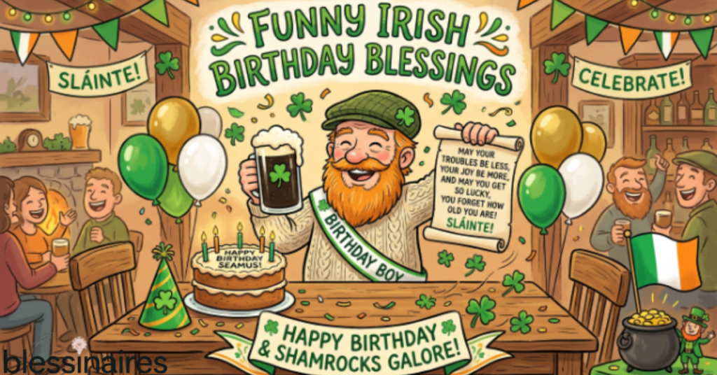 Funny Irish Birthday Blessings