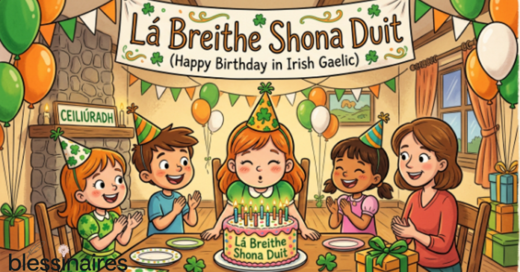 How to Say "Happy Birthday" in Irish Gaelic