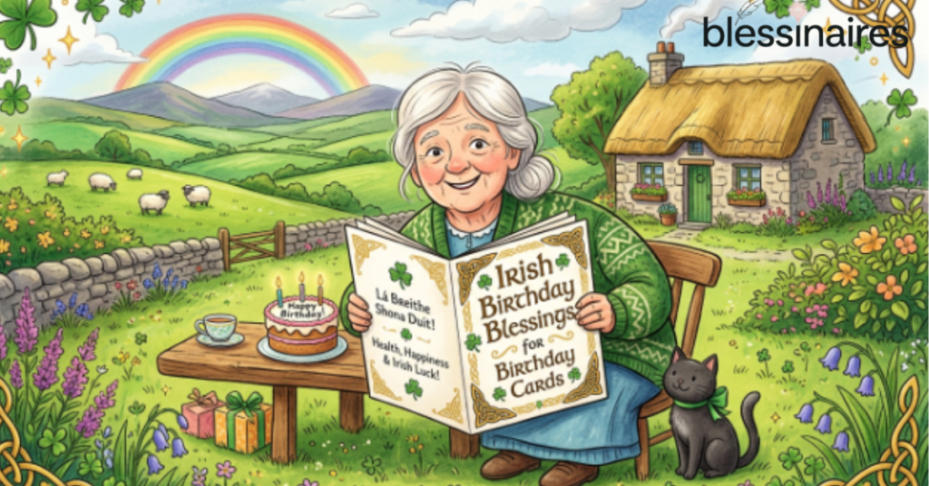 Irish Birthday Blessings for Birthday Cards
