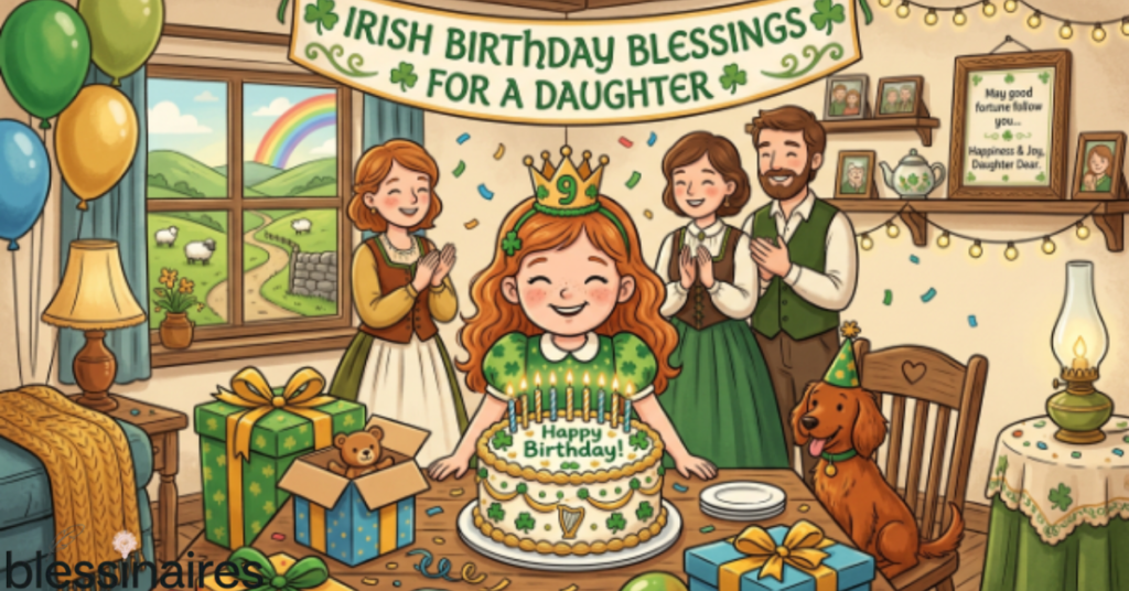 Irish Birthday Blessings for a Daughter