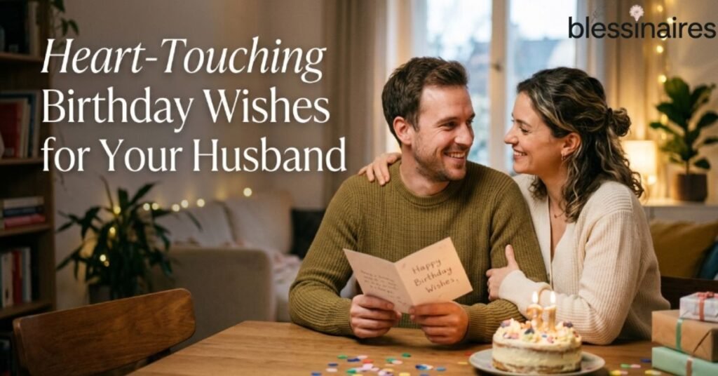 Heart-Touching Birthday Wishes for Your Husband