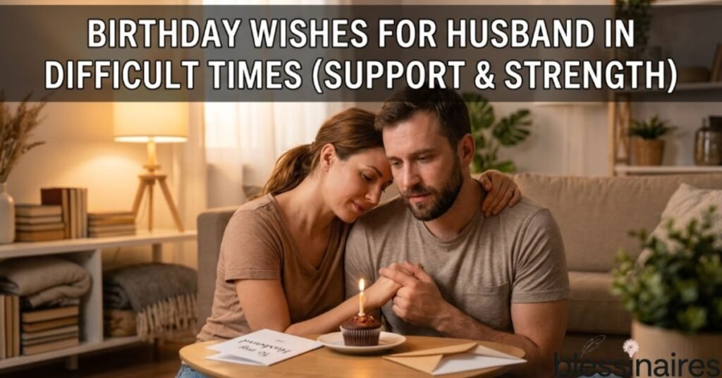 Birthday Wishes for Husband in Difficult Times (Support & Strength)