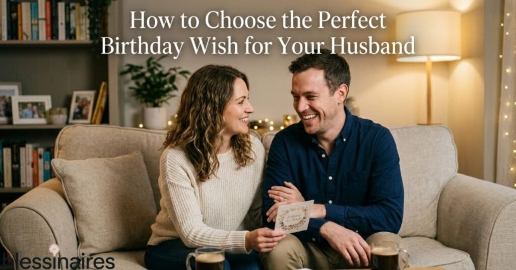 How to Choose the Perfect Birthday Wish for Your Husband