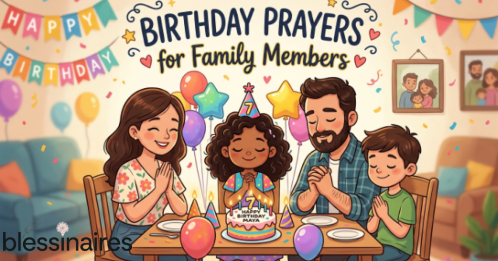 Birthday Prayers for Family Members