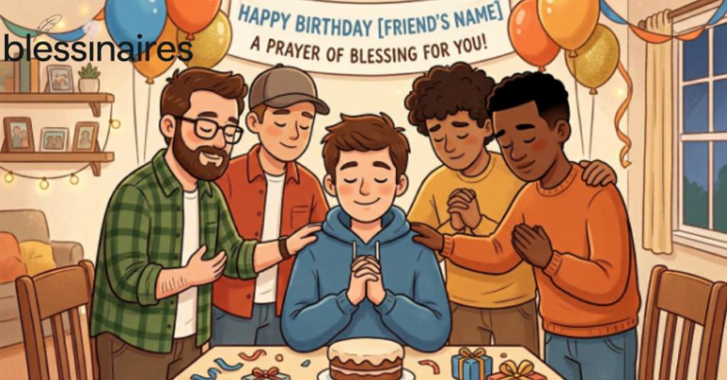 Birthday Prayer for a Male Friend