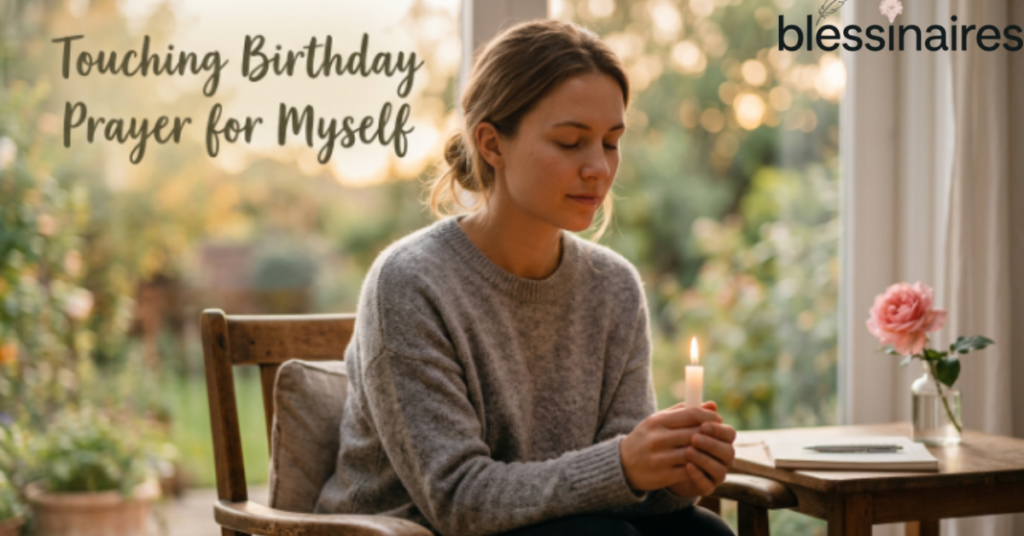 Touching Birthday Prayer for Myself