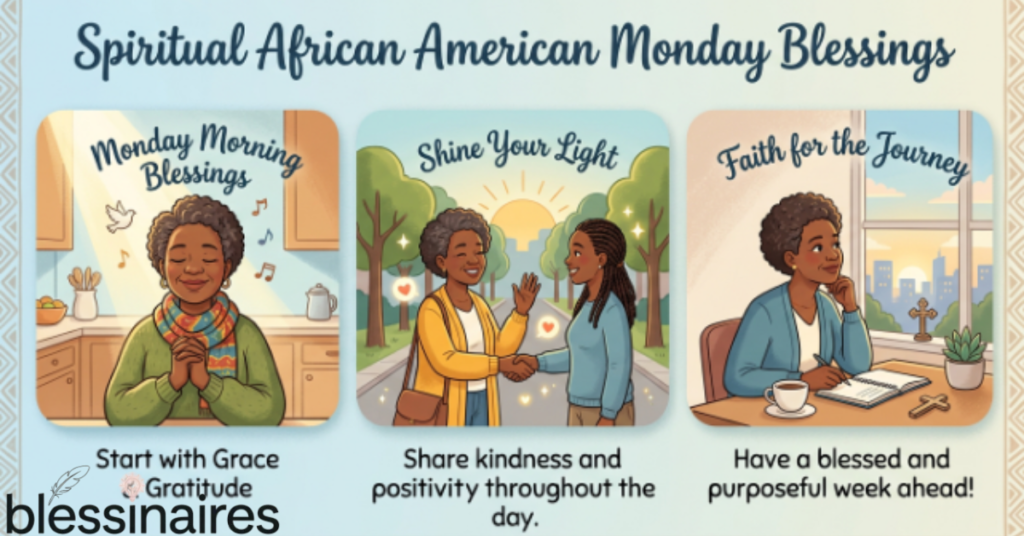 Spiritual African American Monday Blessings