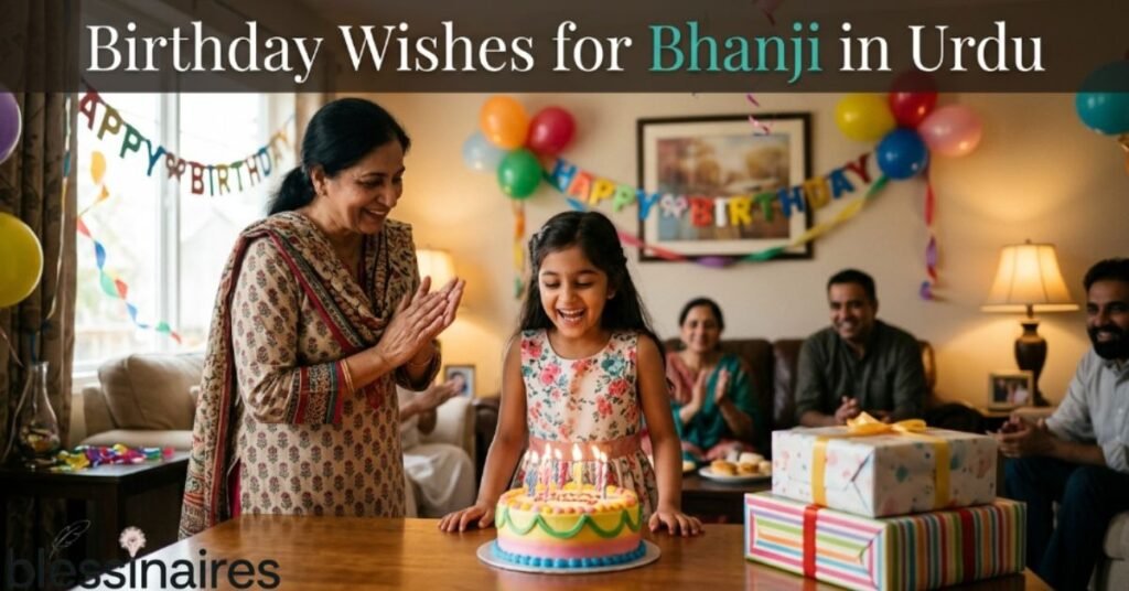 Birthday Wishes for Bhanji in Urdu