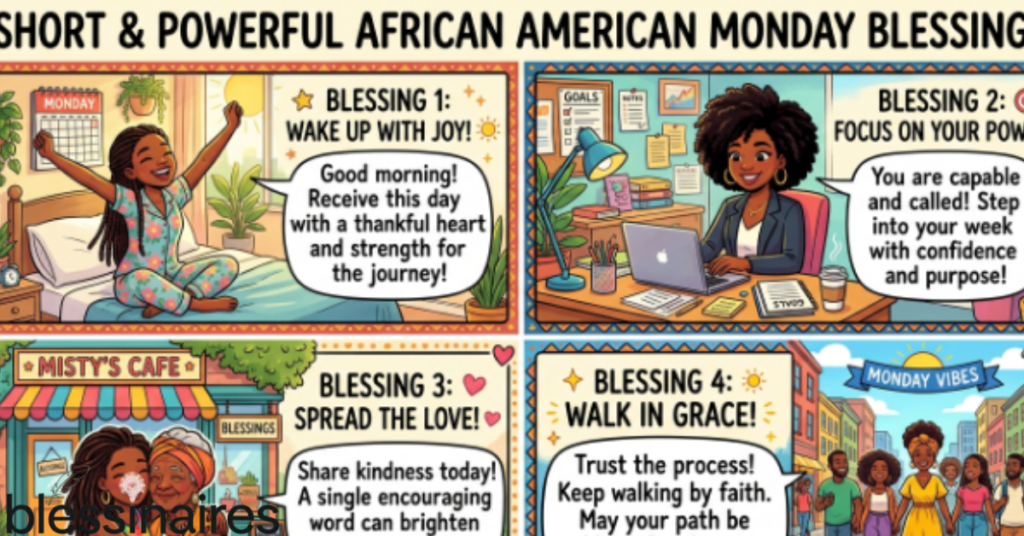 Short & Powerful African American Monday Blessings