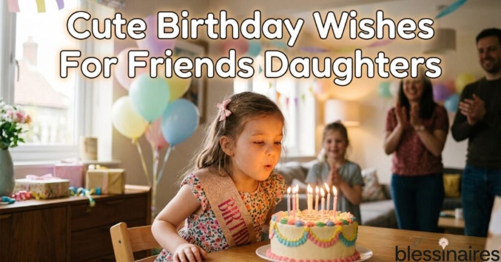 Cute Birthday Wishes For Friends Daughters