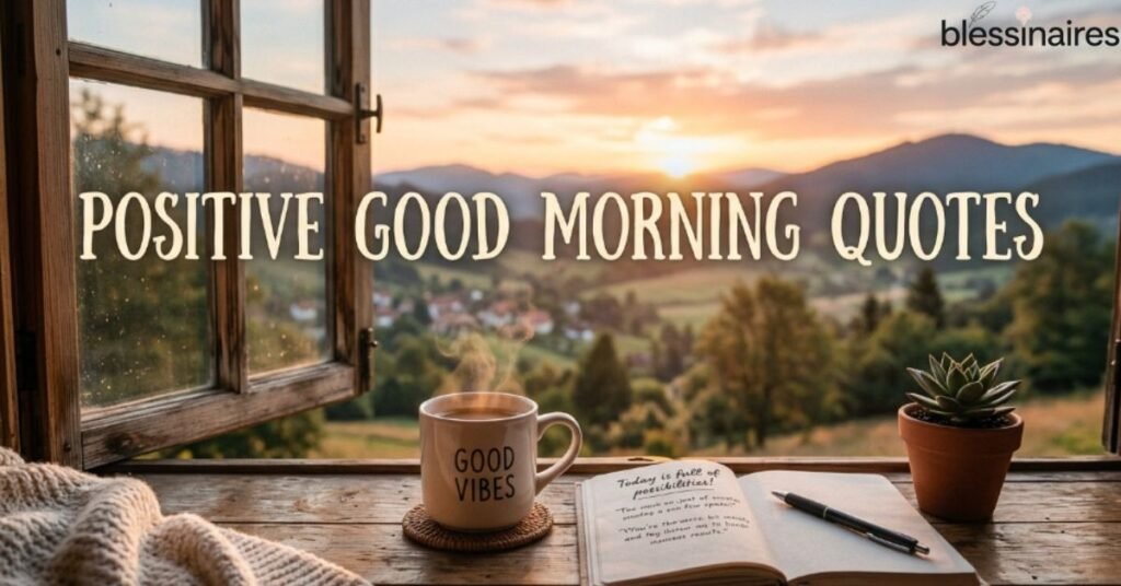 Positive Good Morning Quotes